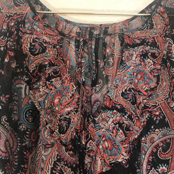 Olivia Palermo x Banana Republic Silk Ruffle Tie - Picture 5 of 7